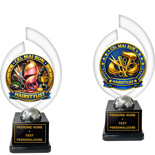 Trofeu „Cel Mai Bun Hairstylist” – Cadou Personalizat