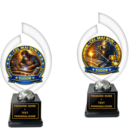 Trofeu „Cel Mai Bun Sudor” – Cadou Personalizat