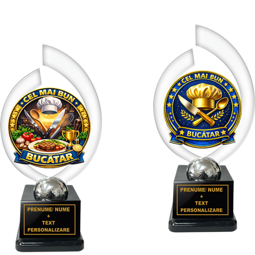 Trofeu „Cel Mai Bun Bucatar” – Cadou Personalizat