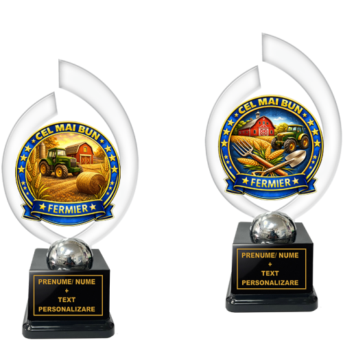 Trofeu „Cel Mai Bun Fermier” – Cadou Personalizat