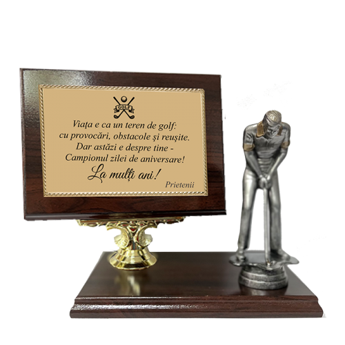 Trofeu - Aniversare Jucator Golf
