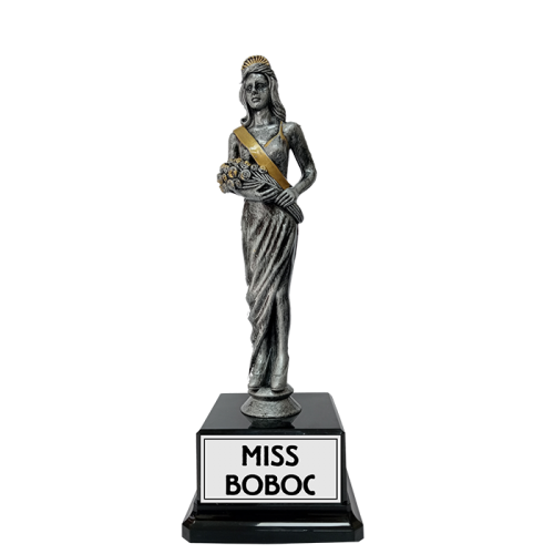 Trofeu Figurina - Miss Boboc