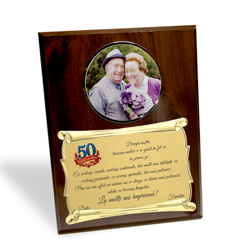 Placheta "Nunta de Aur" - M1