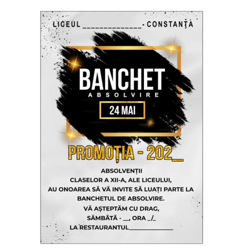 Invitatie Banchet - 16