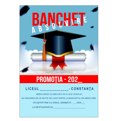 Invitatie Banchet - 17