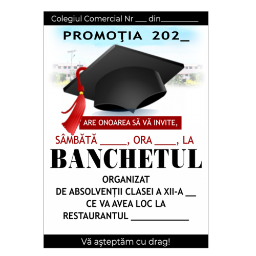 Invitatie Banchet - 02