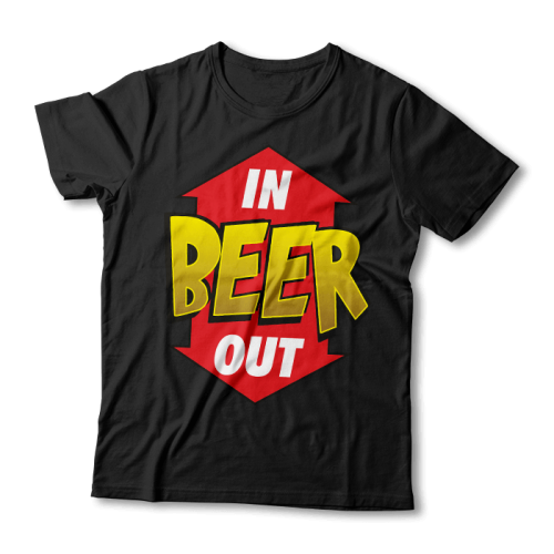 Tricou Beer In/Out