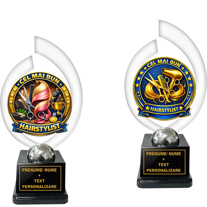 Trofeu „Cel Mai Bun Hairstylist” – Cadou Personalizat