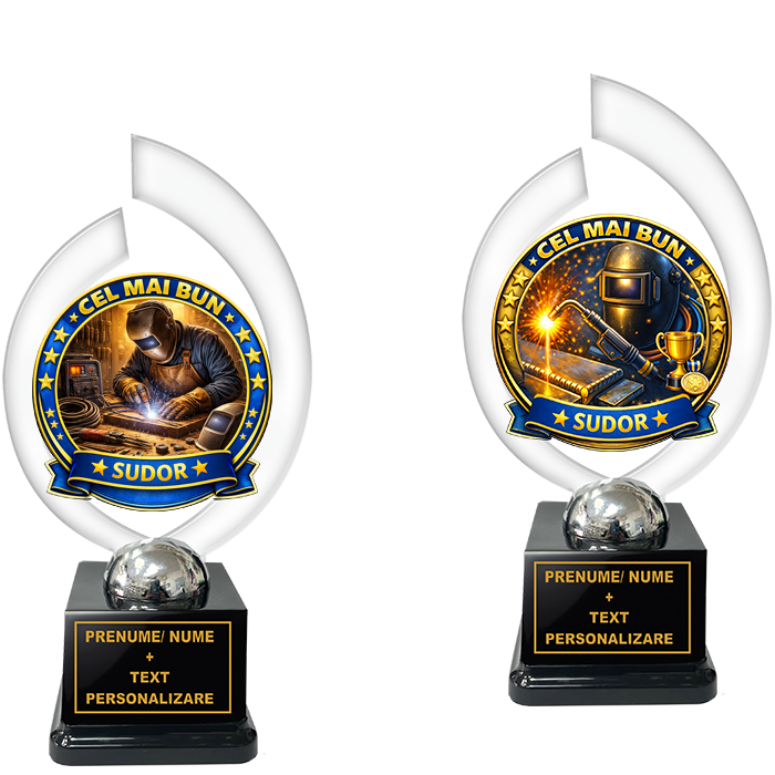 Trofeu „Cel Mai Bun Sudor” – Cadou Personalizat