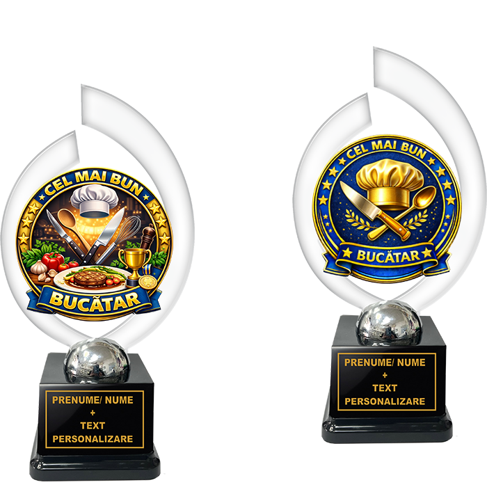 Trofeu „Cel Mai Bun Bucatar” – Cadou Personalizat