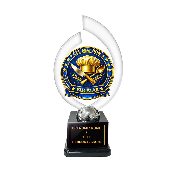 Trofeu „Cel Mai Bun Bucatar” – Cadou Personalizat