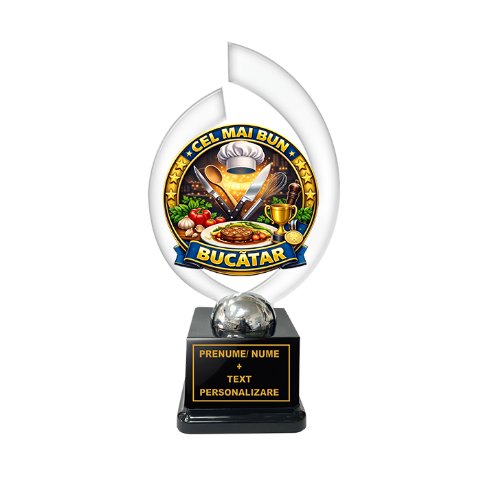 Trofeu „Cel Mai Bun Bucatar” – Cadou Personalizat