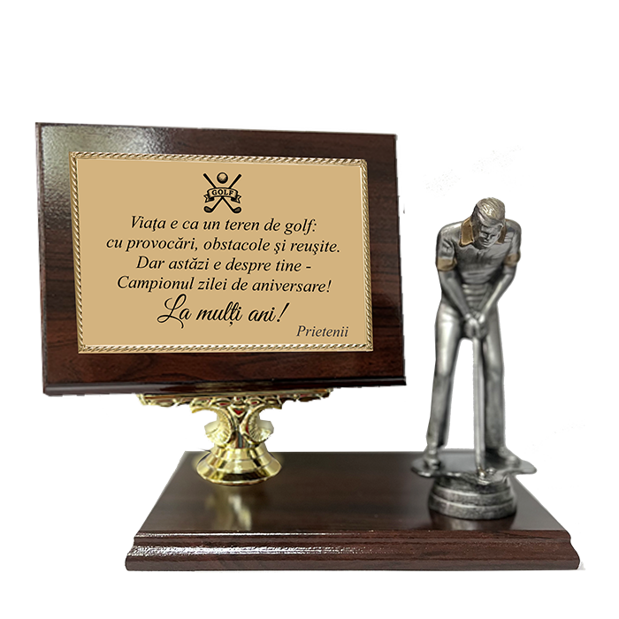 Trofeu - Aniversare Jucator Golf