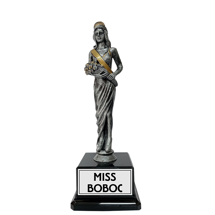 Trofeu Figurina - Miss Boboc