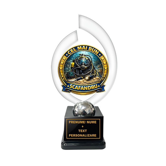 Trofeu „Cel Mai Bun Scafandru” – Cadou Personalizat