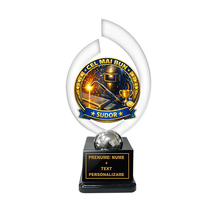 Trofeu „Cel Mai Bun Sudor” – Cadou Personalizat