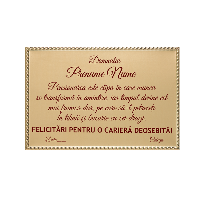 Trofeu Pensionare - M4