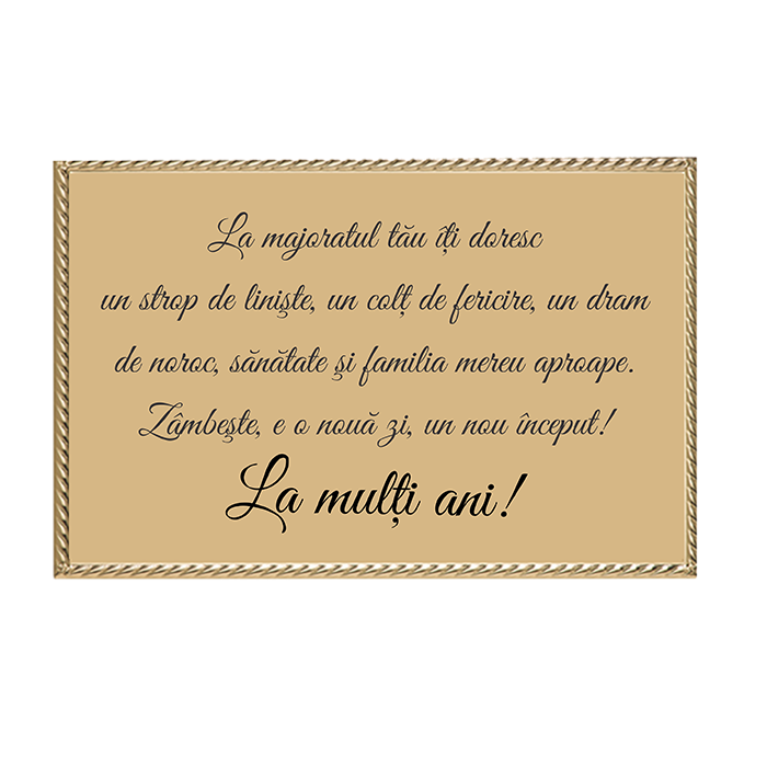 Trofeu Aniversar Majorat - Baiat