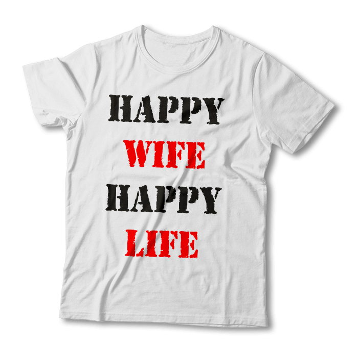 Tricou "Happy Wife"